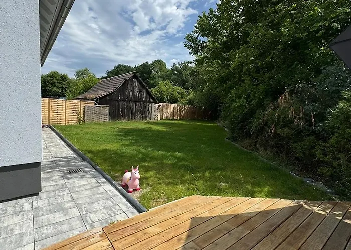 Apartament Vacation With Natural Swimming Pool And Garden For Up To 12 Guests Odelzhausen